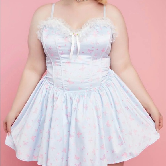 Sugar Thrillz Butterfly Corset Dress - Picture 14 of 16